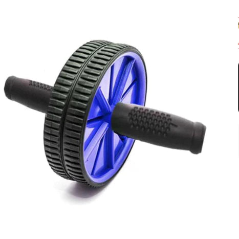 Roda Rolo Rodinha  Abdominal Dupla  Aparelho  Lombar Academia Exercícios
